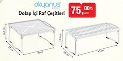 Okyanus Home Dolap İçi Raf Çeşitleri image