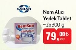 Saban Nem Alıcı Yedek Tablet 2x300 g image
