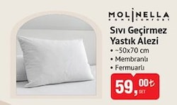 Molinella Sıvı Geçirmez Yastık Alezi image
