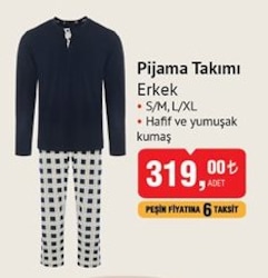 Pijama Takımı Erkek image