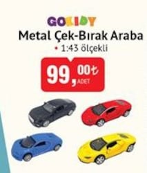 Gokidy Metal Çek-Bırak Araba image