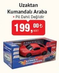 Bim Uzaktan Kumandalı Araba