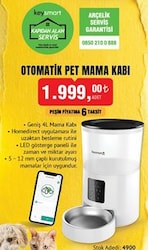 Bim Keysmart Otomatik Pet Mama Kabı