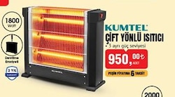 Kumtel Çift Yönlü Isıtıcı image