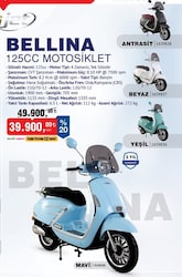 Skyjet Bellina 125 cc Motosiklet image