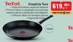 Tefal Simplicty Tava 32 cm image