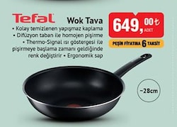 Tefal Wok Tava 28 cm image