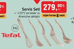 Tefal Servis Seti 5'li image