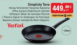 Tefal Simplicty Tava 24 cm image