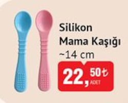 Silikon Mama Kaşığı 14 cm image