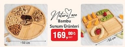 Natura Love Bambu Sunum Ürünleri 30 cm image