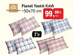 Cotton Collection Tek Kişilik Flanel Nevresim Seti image