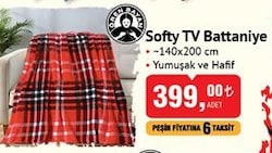 Soft Tv Battaniye 140x200 cm image