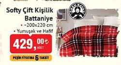 Softy Çift Kişilik Battaniye image