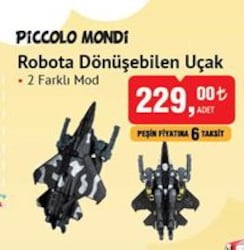 Piccolo Mondi Robota Dönüşebilen Uçak image