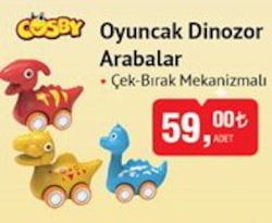 Cosby Oyuncak Dinazor Arabalar image