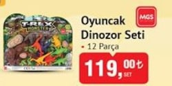 Mgs Oyuncak Dinazor Seti 12 Parça image