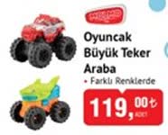 Oyuncak Büyük Teker Araba image