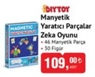 Diytoy Manyetik Yaratıcı Parçalar Zeka Oyunu image