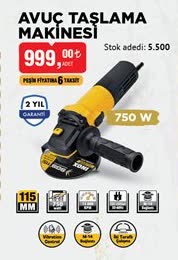 Avuç Taşlama Makinesi 750 W image