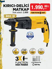 Kırıcı Delici Matkap 800 W image
