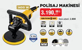 Polisaj Makinesi 1400 W image