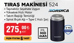 Nordica Tıraş Makinesi 524 image