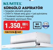 Kumtel Surgulu Aspiratör image