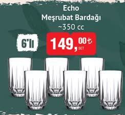 Echo Meşrubat Bardağı 350 cc image