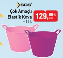Sgs Çok Amaçlı Elastik Kova 16 L image