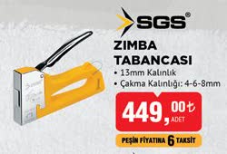 Sgs Zımba Tabancası 13mm Kalınlık image