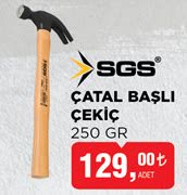 Sgs Çatal Başlı Çekiç 250 Gr image