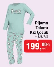 Pijama Takımı Kız Çocuk image
