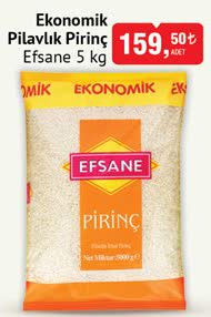 Efsane Pilavlık Pirinç 5kg image