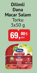Torku Dilimli Dana Macar Salam 3x50g image