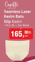 Casilli Seamless Lazer Kesim Bato Slip Kadın image