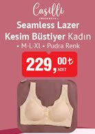Casilli Seamless Lazer Kesim Büstiyer image