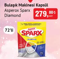 Asperox Sparx Bulaşık Makinesi Kapsül 72'Li image