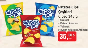 Cipso Patates Cipsi 145 g image