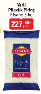 Efsane Pilavlik Pirinc 5 Kg image