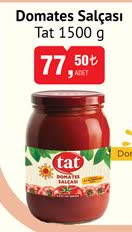 Adey Domates Salçası Tat 1500 G image