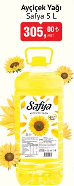 Safya Ayçiçek Yağı 5 L image