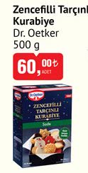 Dr. Oetker Zencefilli Tarçınlı Kurabiye 500 g image