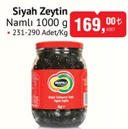 Namlı Siyah Zeytin 1000 G image