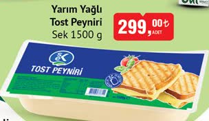 Sek Yarım Yağlı Tost Peyniri 1500 g image