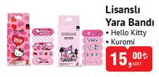 Lisanslı Yara Bandı Hello Kitty Kuromi image