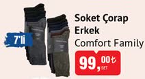 Comfort Family 7'Li Soket Çorap image