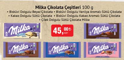 Milka Çikolata Çeşitleri 100 g image