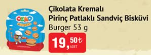 Czno Çikolata Kremalı Pirinç Patlaklı Sandviç Bisküvi 53 g image