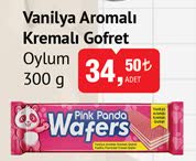 Oylum Vanilya Aromalı Kremalı Gofret 300g image